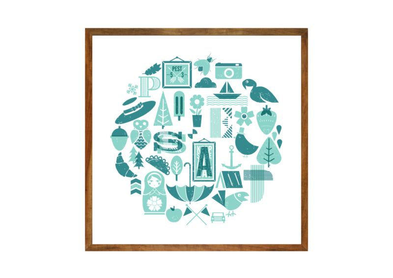 Pest Circle mint poster Pest Circle mint poster