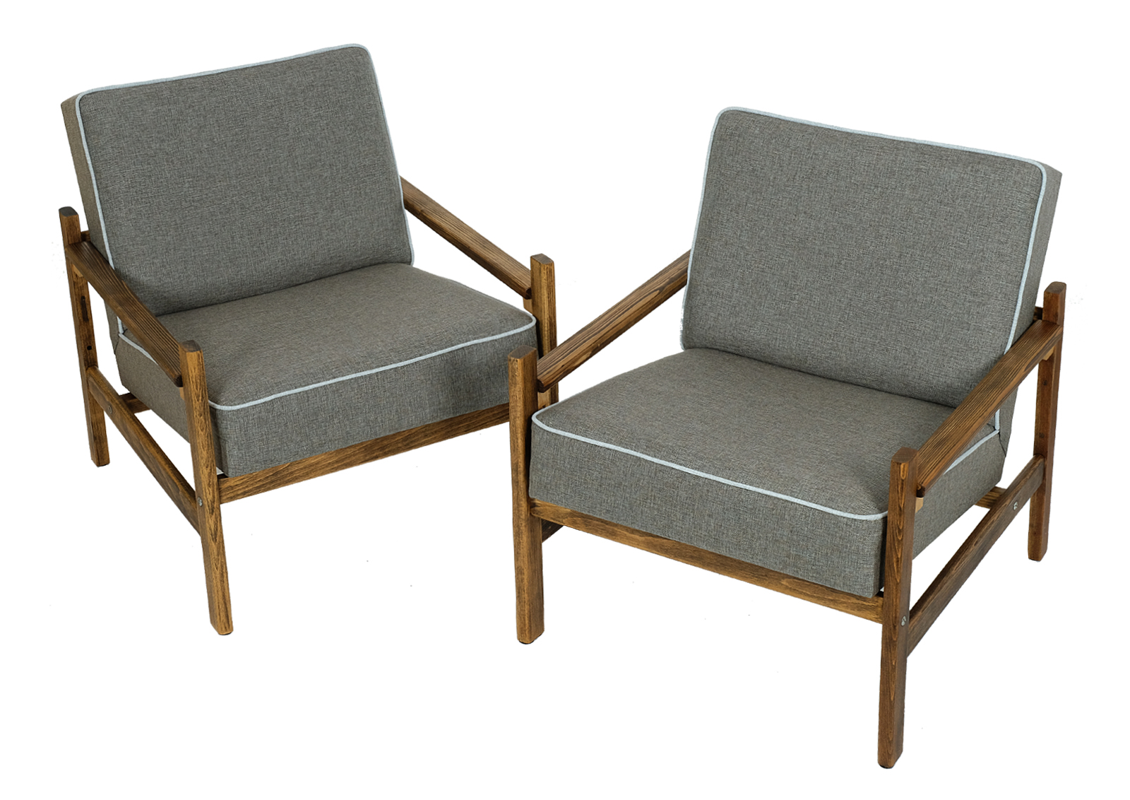 fotele prl po renowacji