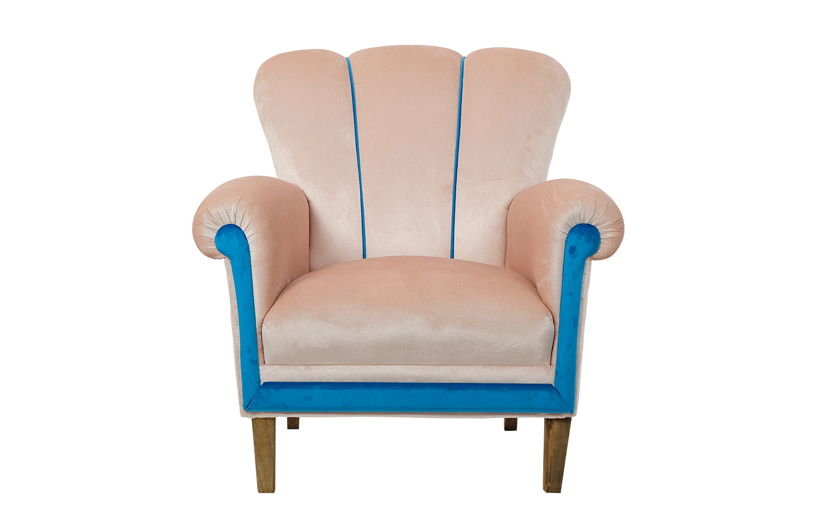 fotel klubowy, fotel muszelka, fotel uszak, fotel prl