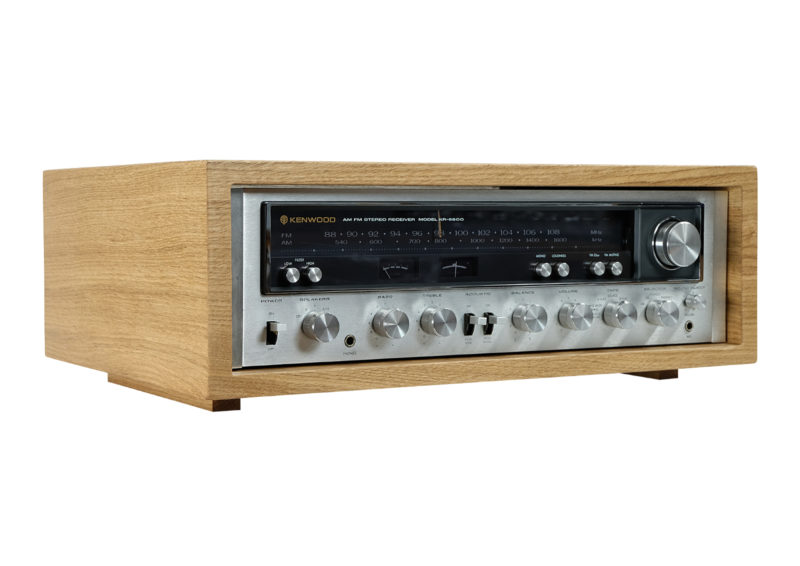 Kenwood KR 6600 Stereo Receiver. Oak Wood Case. Kenwood KR 6600. Oak Wood Case.