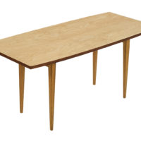 PRL coffee bench, so called 'patyczak' type Fully revitalized. 