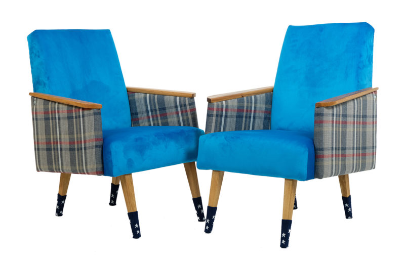 armchair after renovation