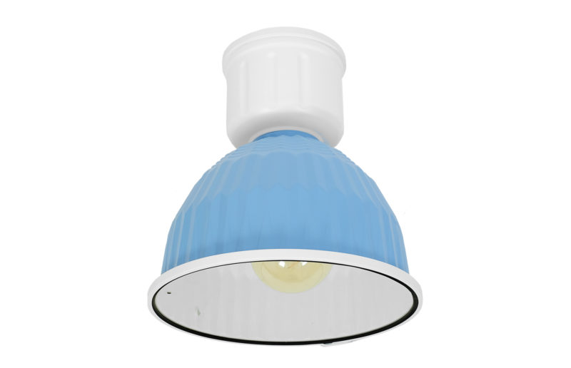 Industrial lamp after renovation