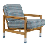 Fotel typ B-8502, fotel prl po renowacji