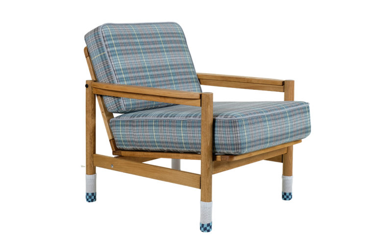 Fotel typ B-8502, fotel prl po renowacji