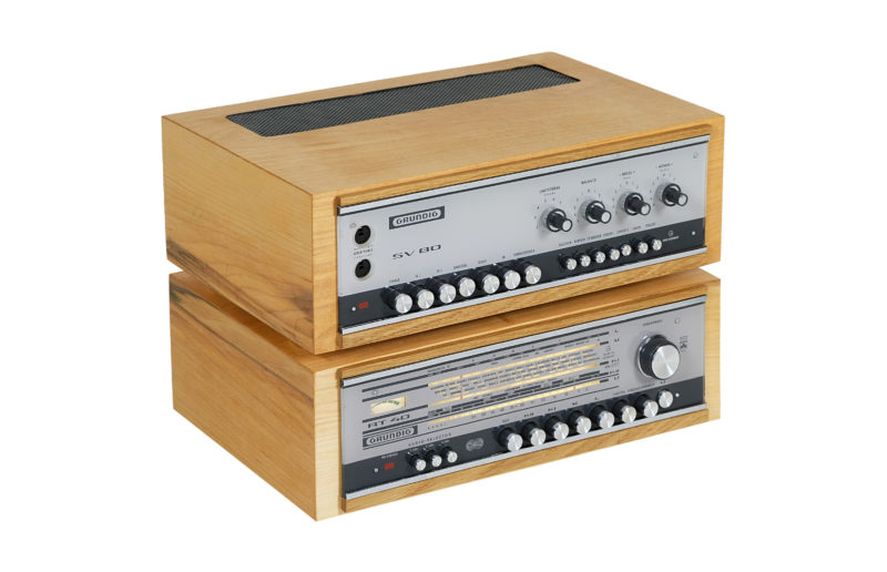 Grundig SV 80 amplifier. Grundig RT 40 tuner. Classic Vintage. Fully revitalized. Grundig SV 80 amplifier. Grundig RT 40 tuner.