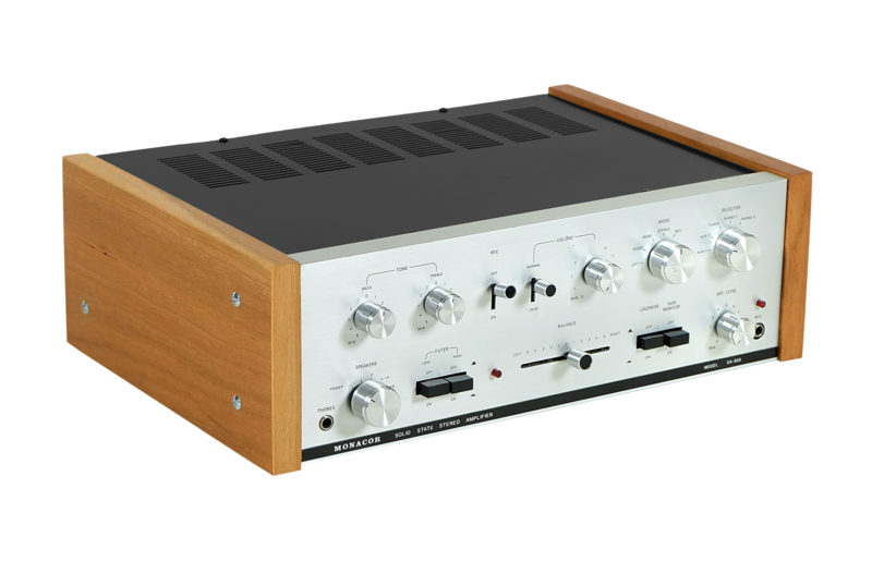 Wzmacniacz Monacor Solid State SA 800. Classic Vintage. Po całkowitej rewitalizacji. Monacor Solid State SA 800, Monacor SA 800