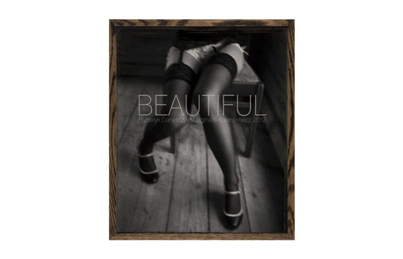"Beautiful". 2010-2012. Vintage photography. Fine art. black&white photography, vintage photography, fine art, original print, baryte paper