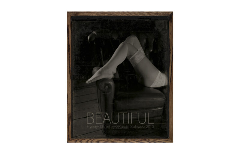 "Beautiful". 2010-2012. Vintage photography. Fine art. black&white photography, vintage photography, fine art, original print, baryte paper