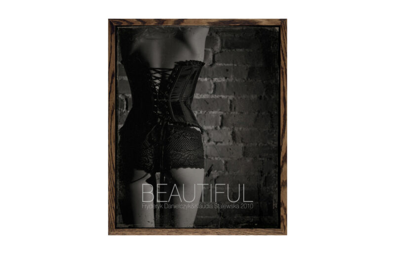 "Beautiful". 2010-2012. Vintage photography. Fine art. black&white photography, vintage photography, fine art, original print, baryte paper