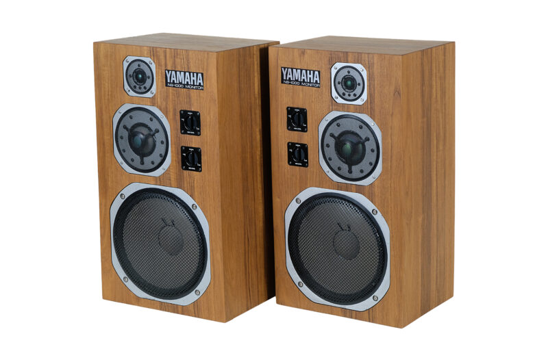 Yamaha NS 1000M loudspeakers. Classic Vintage. Fully revitalized. Yamaha NS 1000, audio vintage