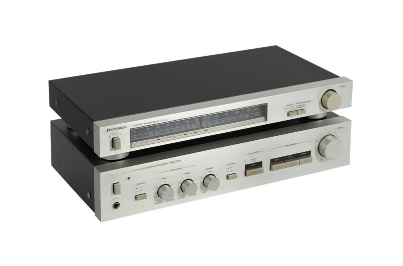 Wzmacniacz Technics SU Z 25. Tuner Technics ST Z 25. Po całkowitej renowacji. Technics SU Z 25, Technics ST Z 25, audio vintage