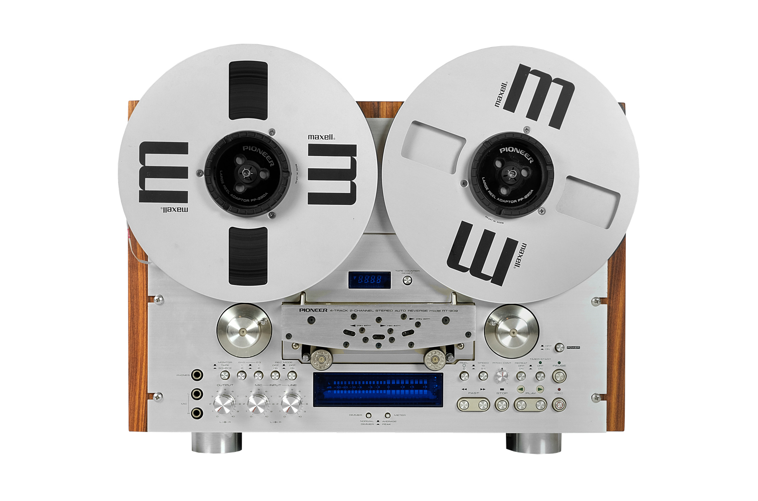 Pioneer RT 909, wood case Pioneer RT 909 wood case exclusive. Palisander